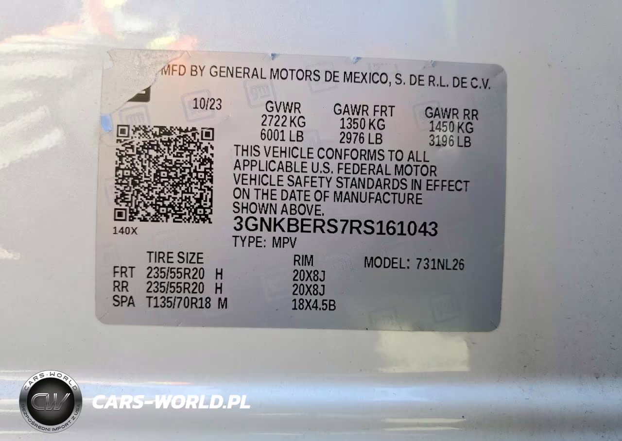 2024 Chevrolet Blazer Rs VIN:3GNKBERS7RS161043 - 13