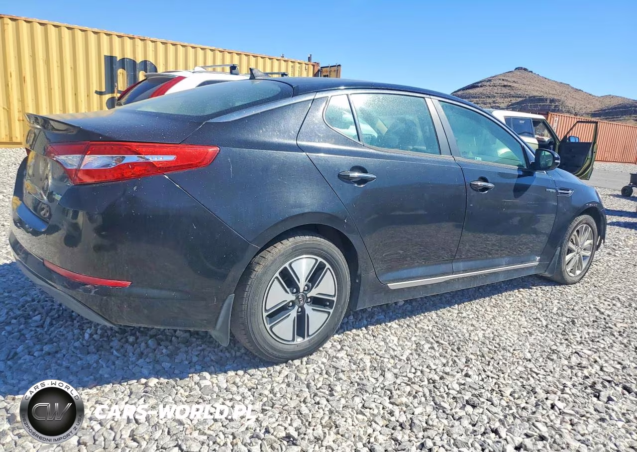 2013 Kia Optima Hybrid Lx VIN:KNAGM4AD5D5038826 - 3