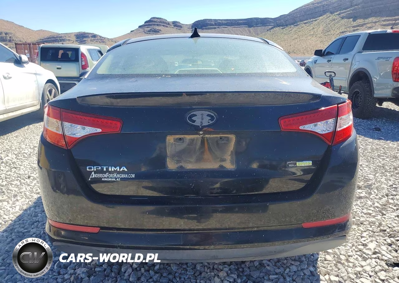 2013 Kia Optima Hybrid Lx VIN:KNAGM4AD5D5038826 - 6
