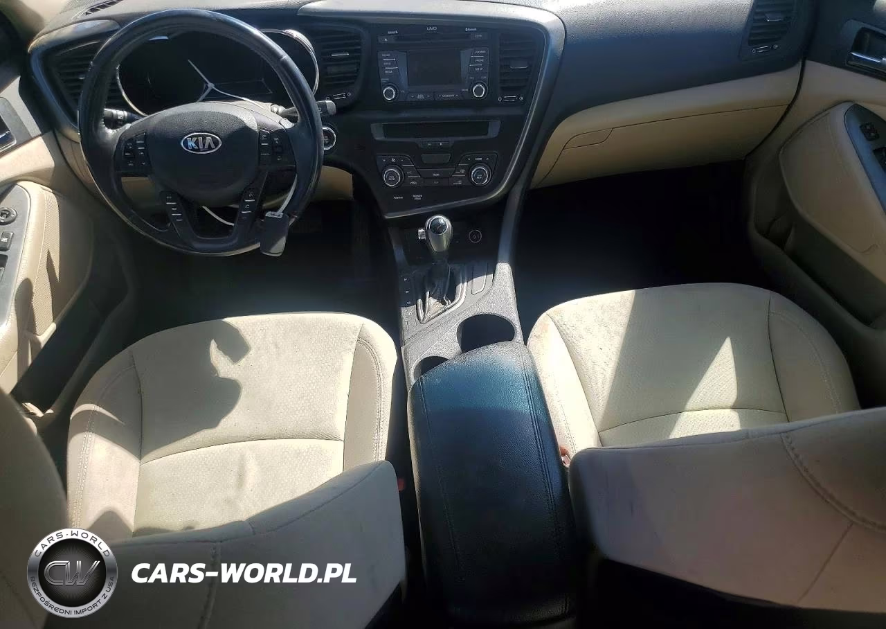 2013 Kia Optima Hybrid Lx VIN:KNAGM4AD5D5038826 - 8