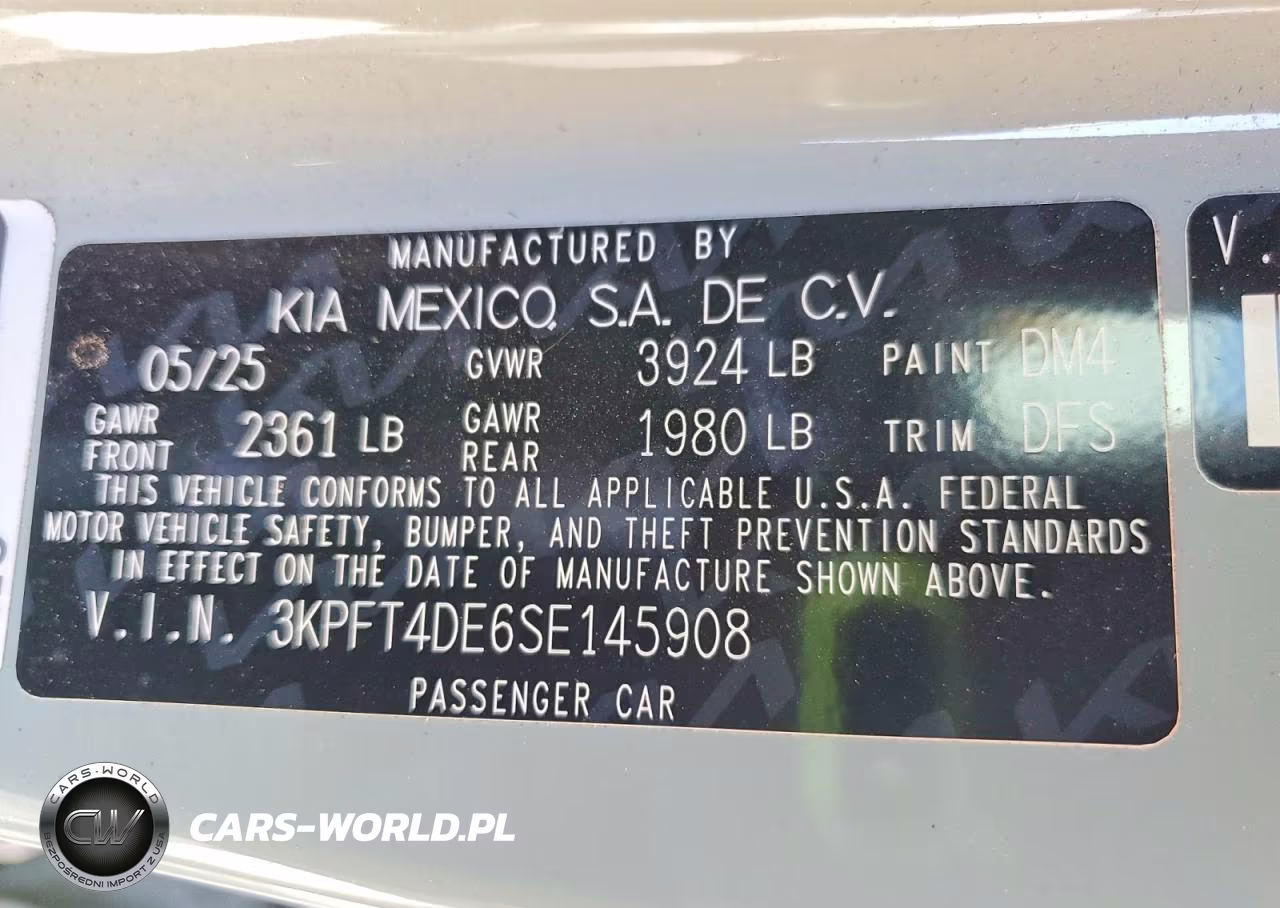 2025 Kia K4 Lxs VIN:3KPFT4DE6SE145908 - 12