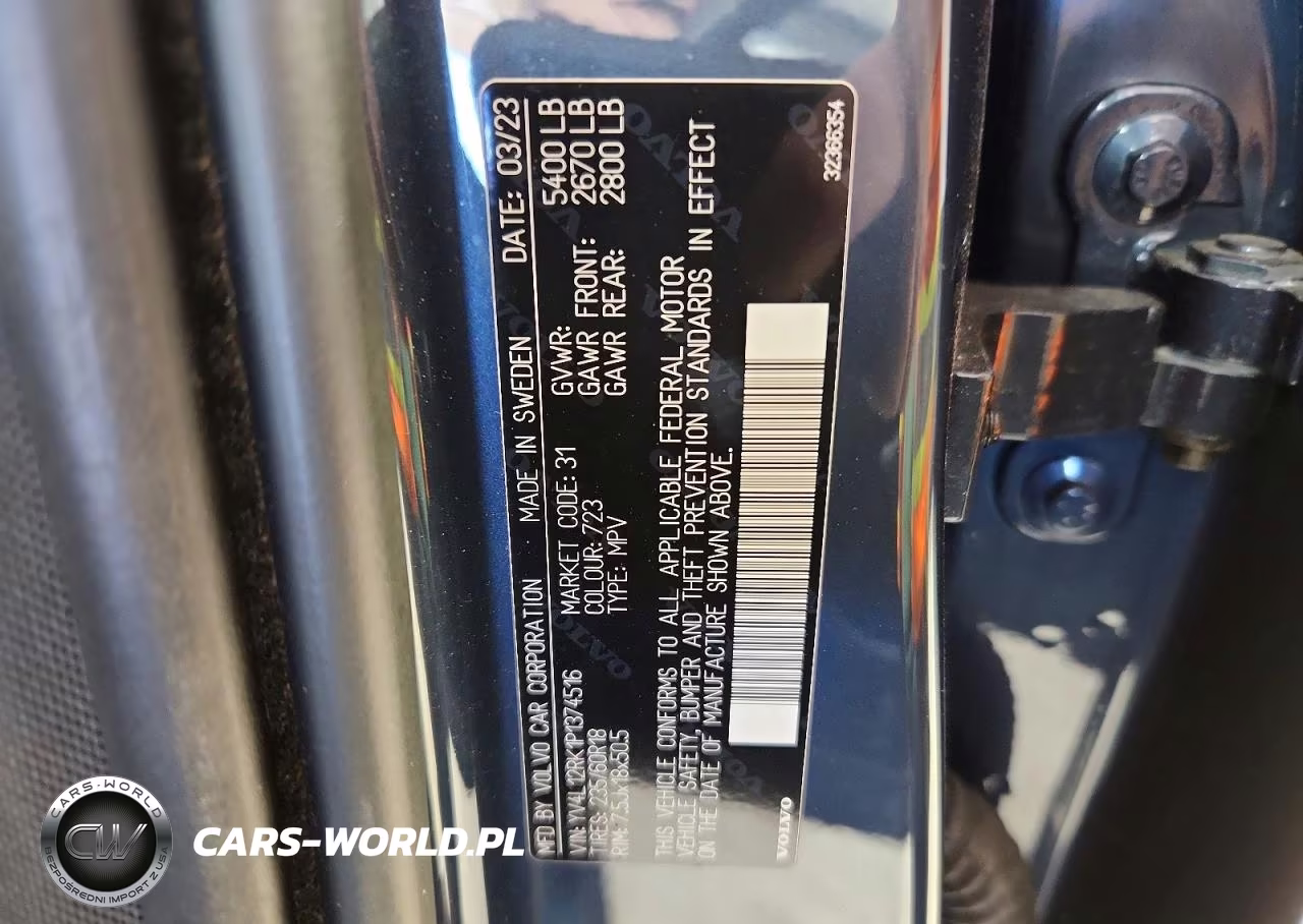 2023 Volvo Xc60 Core VIN:YV4L12RK1P1374516 - 13