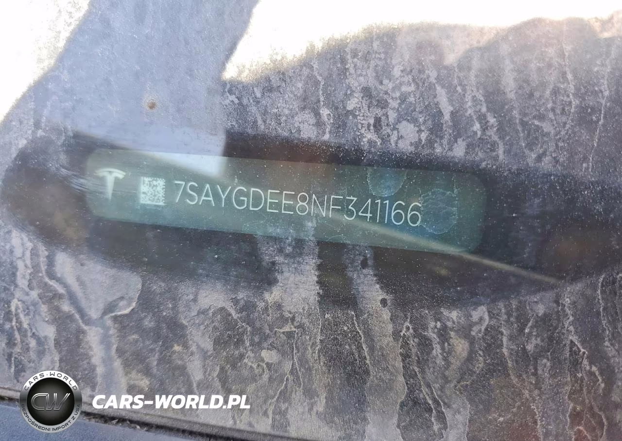 2022 Tesla Model Y VIN:7SAYGDEE8NF341166 - 12