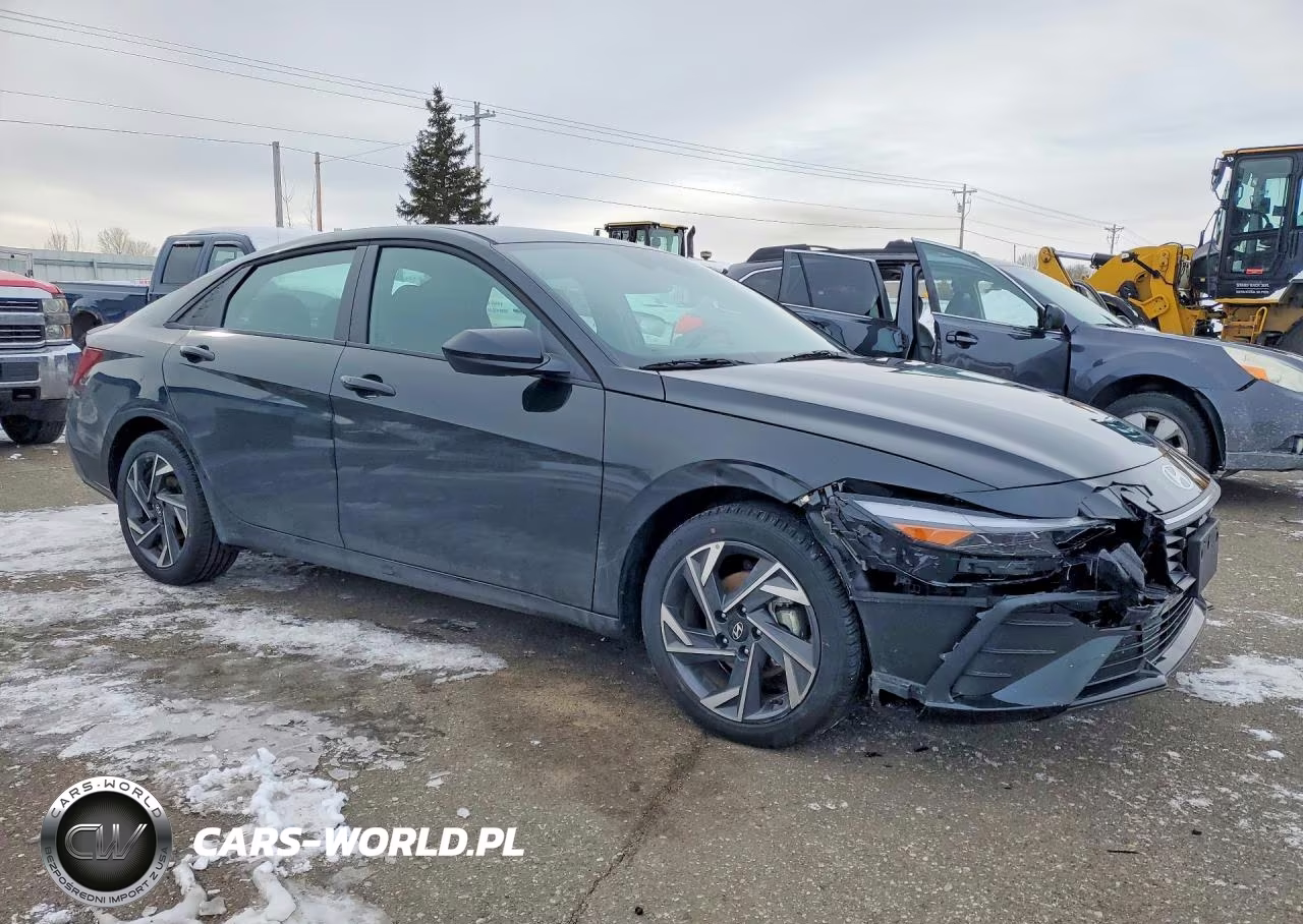 2025 Hyundai Elantra Sel Sport VIN:KMHLM4DG5SU080824 - 4