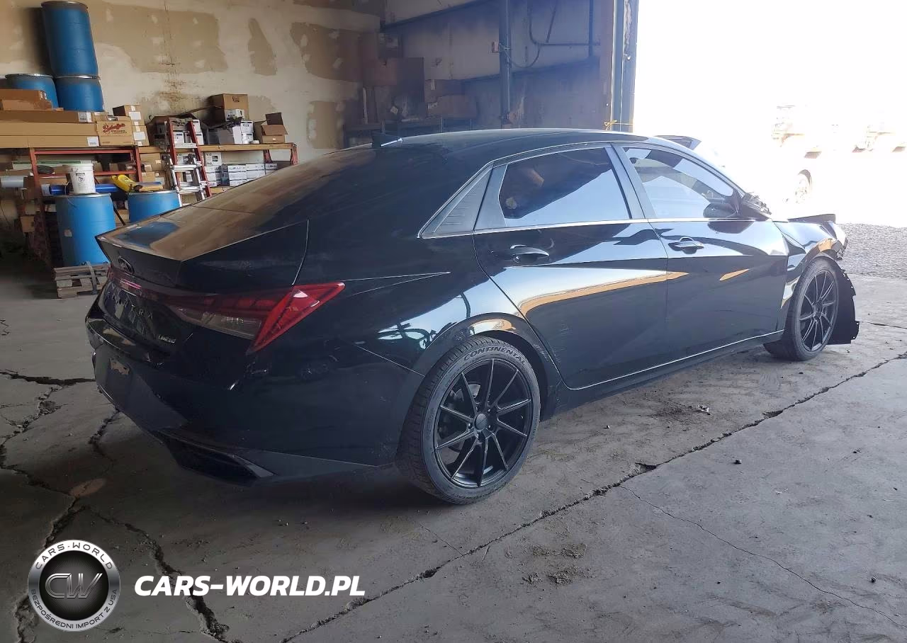 2021 Hyundai Elantra Limited VIN:5NPLP4AGXMH009552 - 3