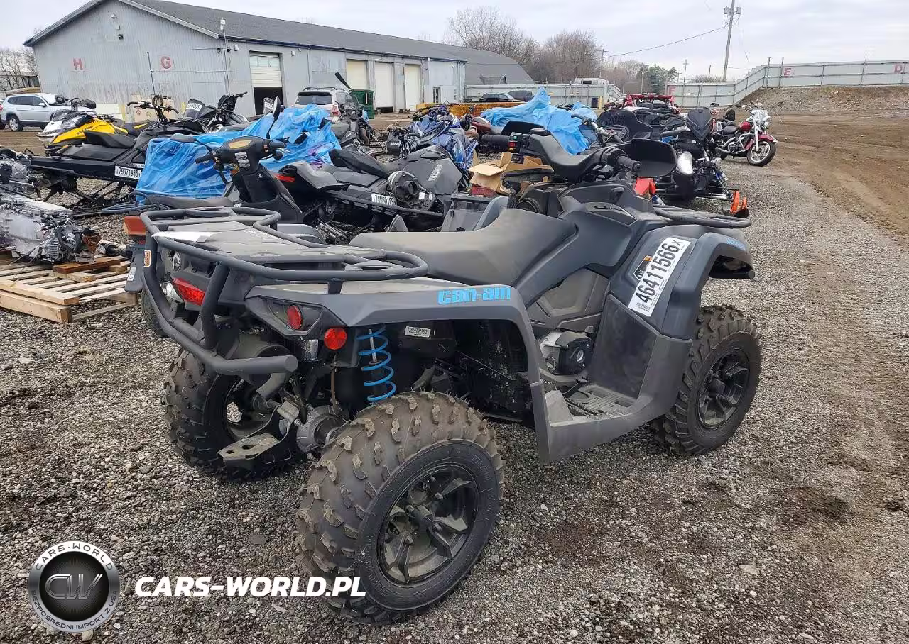 2021 Can-Am Outlander Atv VIN:3JBLPAT45MJ001083 - 4