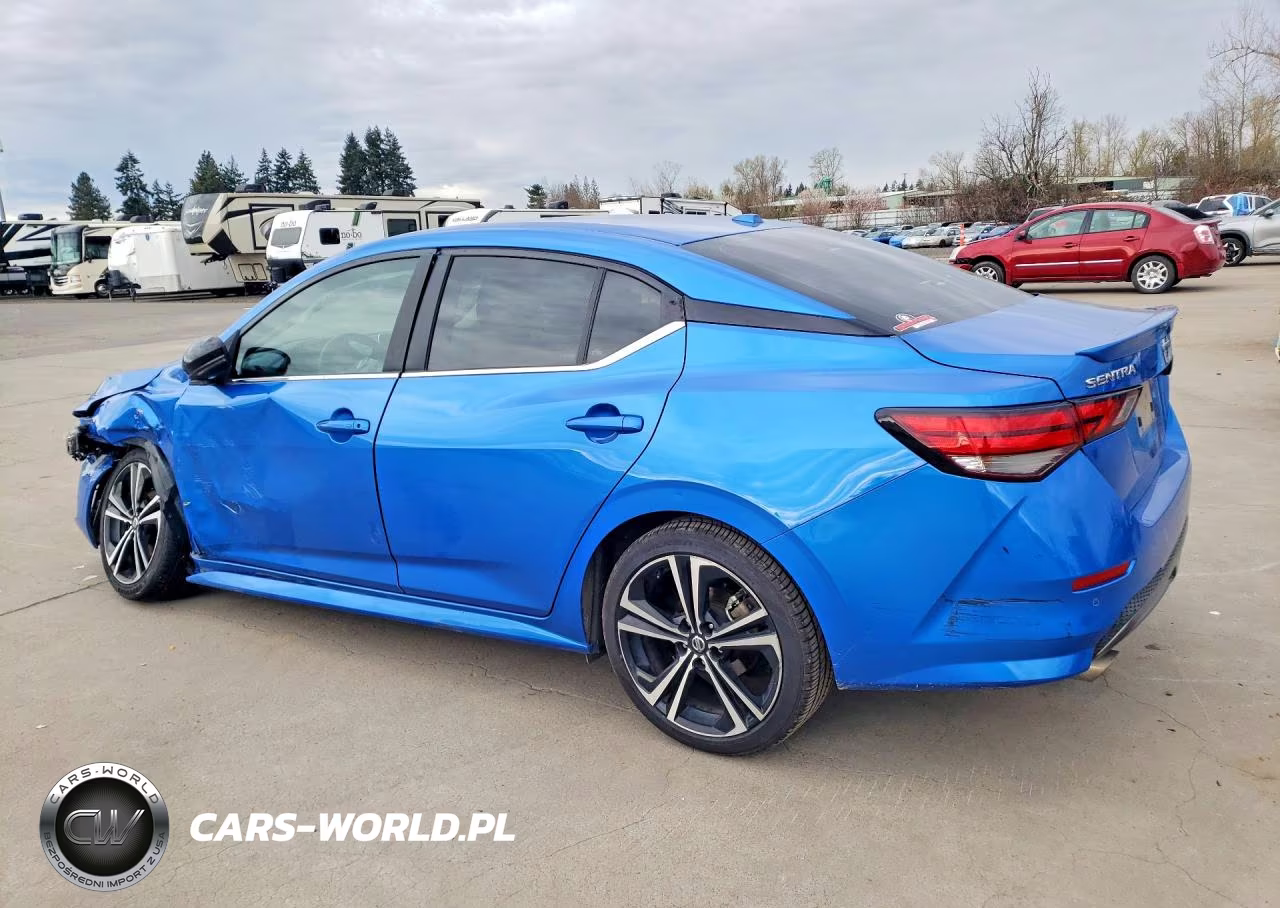 2021 Nissan Sentra Sr VIN:3N1AB8DVXMY245082 - 2