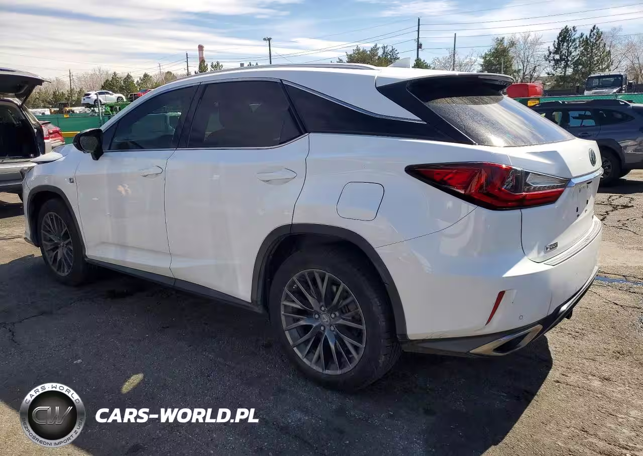 2016 Lexus Rx 350 F Sport VIN:2T2BZMCAXGC010315 - 2
