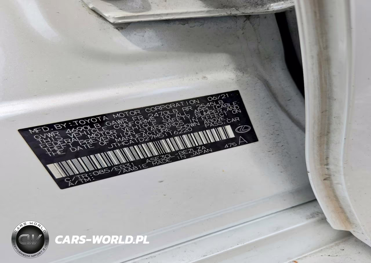 2021 Lexus Is 300 Base VIN:JTHCA1D27M5116220 - 12