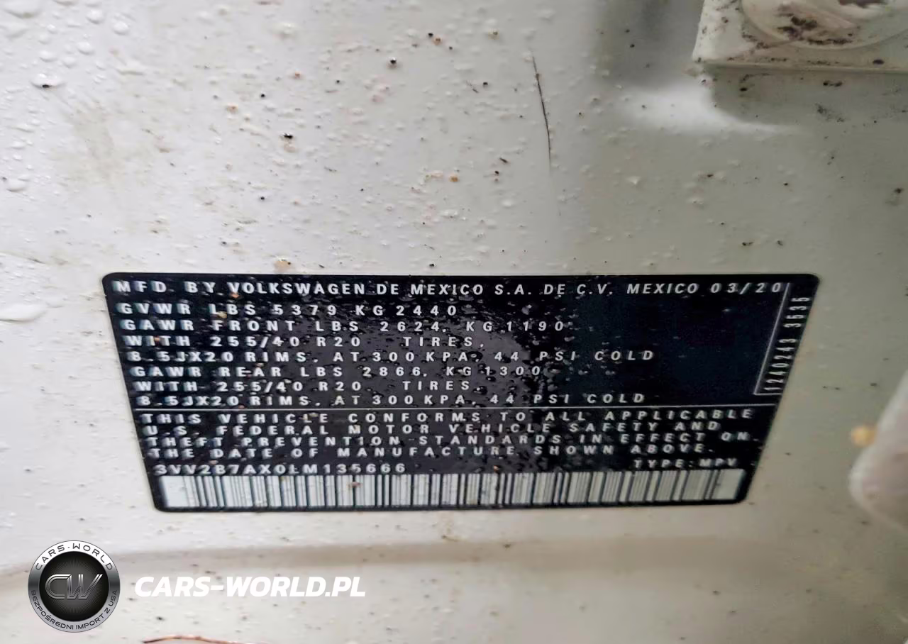 2020 Volkswagen Tiguan Se VIN:3VV2B7AX0LM135666 - 14