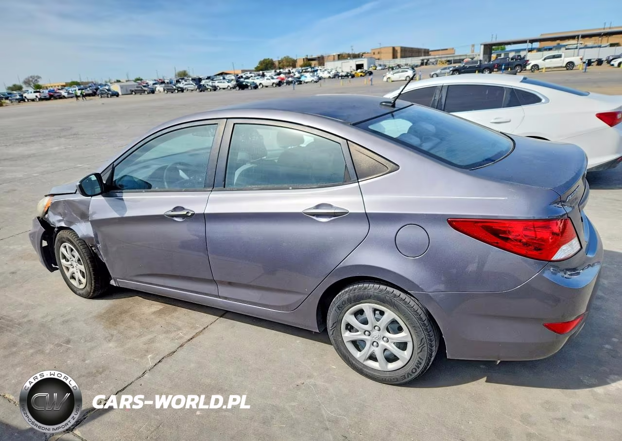 2013 Hyundai Accent Gls VIN:KMHCT4AE4DU562418 - 2