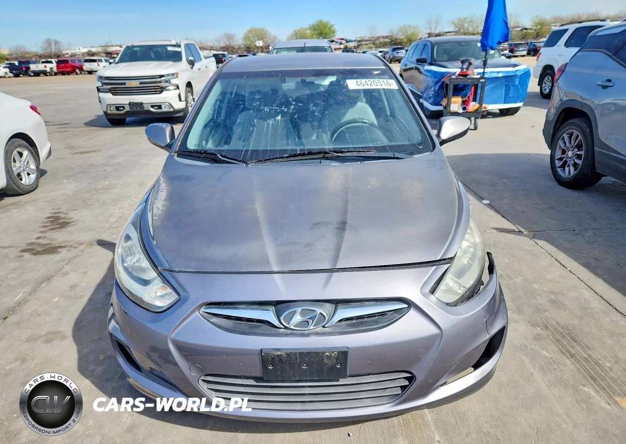 2013 Hyundai Accent Gls VIN:KMHCT4AE4DU562418 - 5