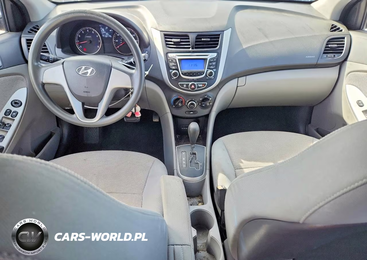 2013 Hyundai Accent Gls VIN:KMHCT4AE4DU562418 - 8