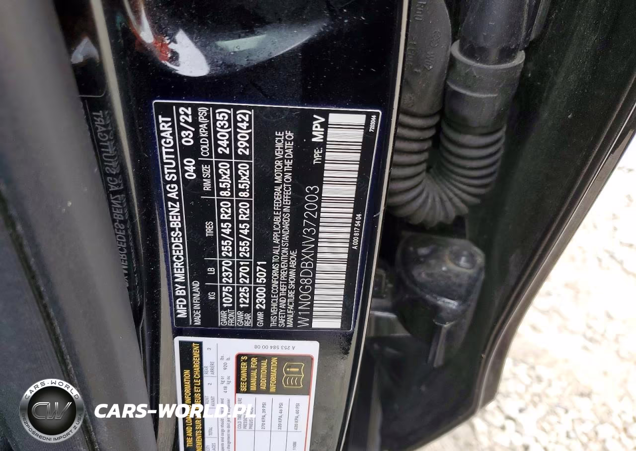 2022 Mercedes-Benz Glc 300 VIN:W1N0G8DBXNV372003 - 13