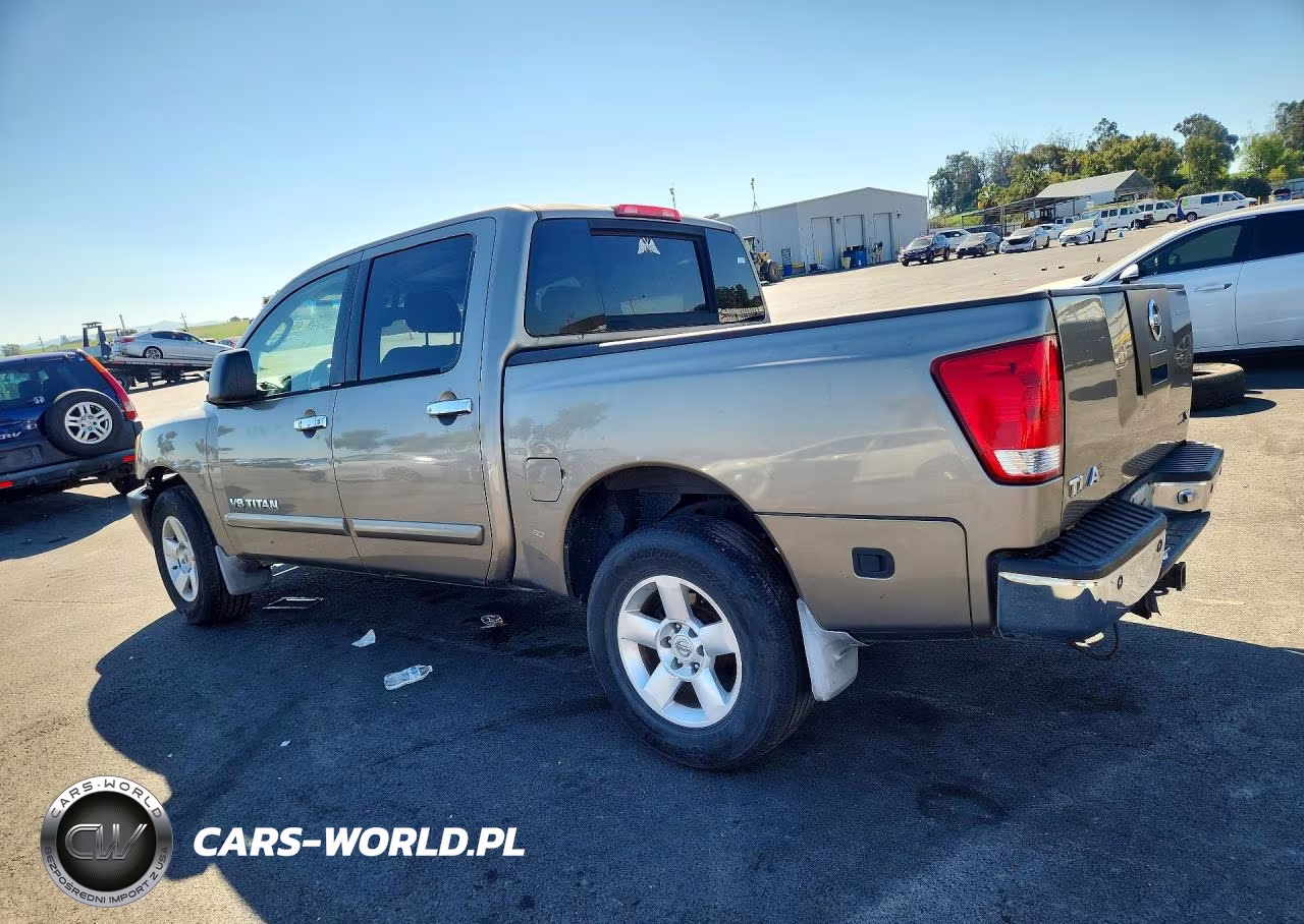 2006 Nissan Titan Xe VIN:1N6AA07B06N505392 - 2