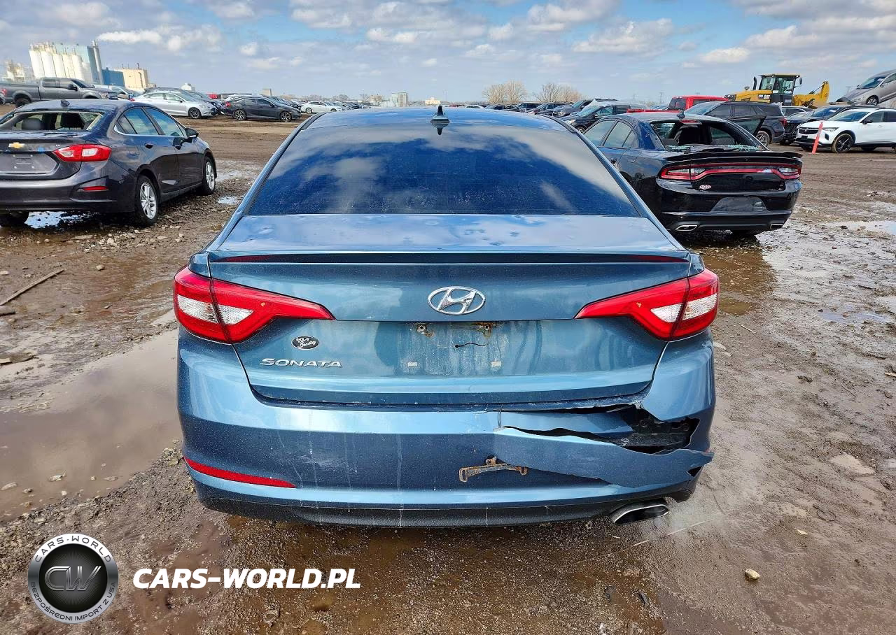 2017 Hyundai Sonata Base VIN:5NPE24AF0HH568337 - 6