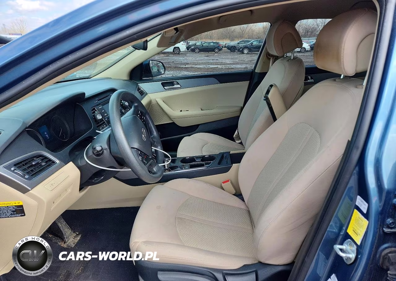 2017 Hyundai Sonata Base VIN:5NPE24AF0HH568337 - 7