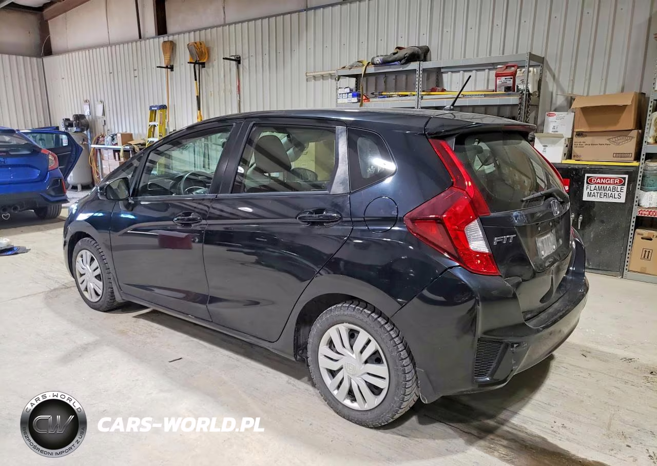 2016 Honda Fit Lx VIN:JHMGK5H56GX017939 - 2