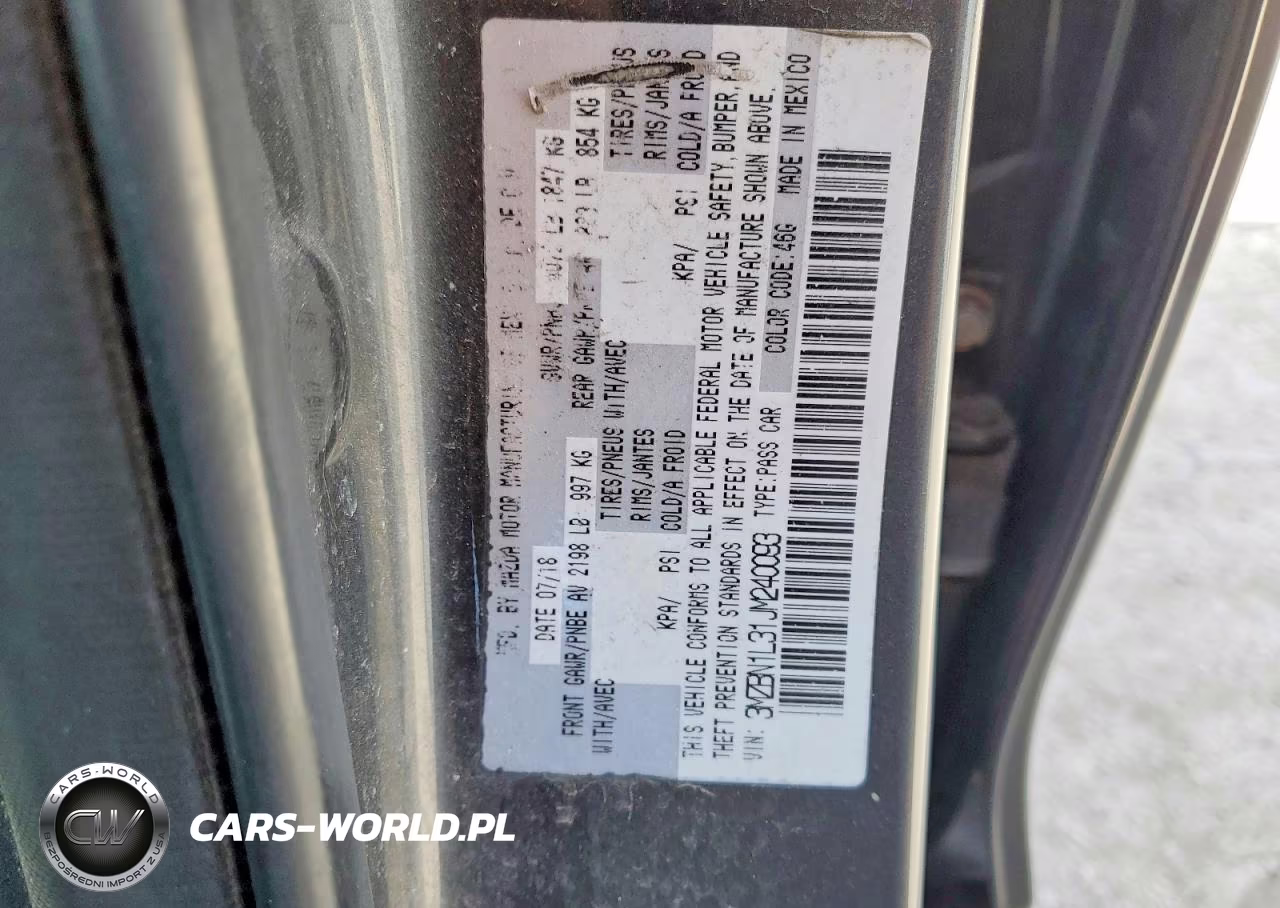 2018 Mazda 3 Touring VIN:3MZBN1L31JM240093 - 12