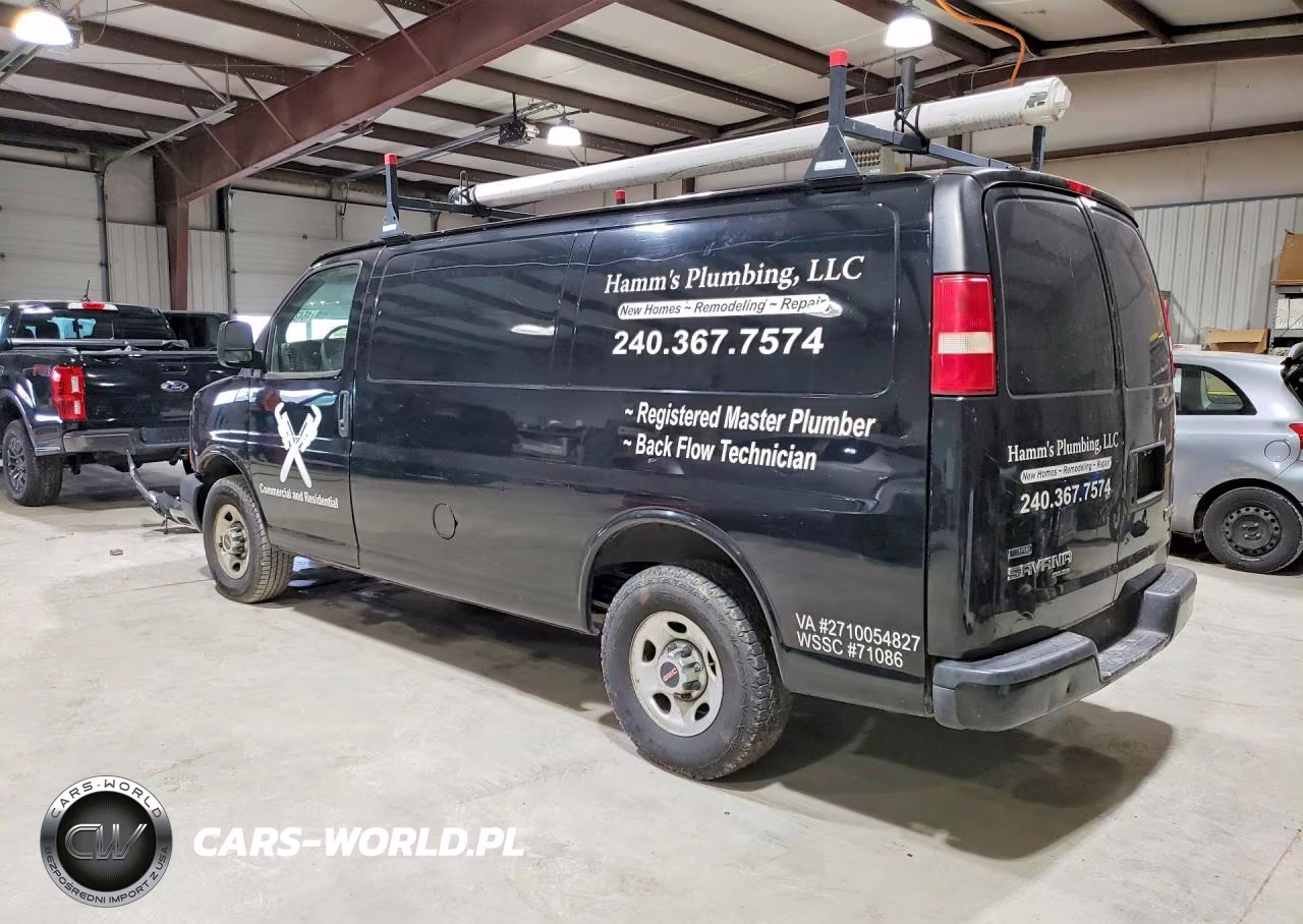 2011 GMC Savana G2500 VIN:1GTW7FCAXB1153236 - 2