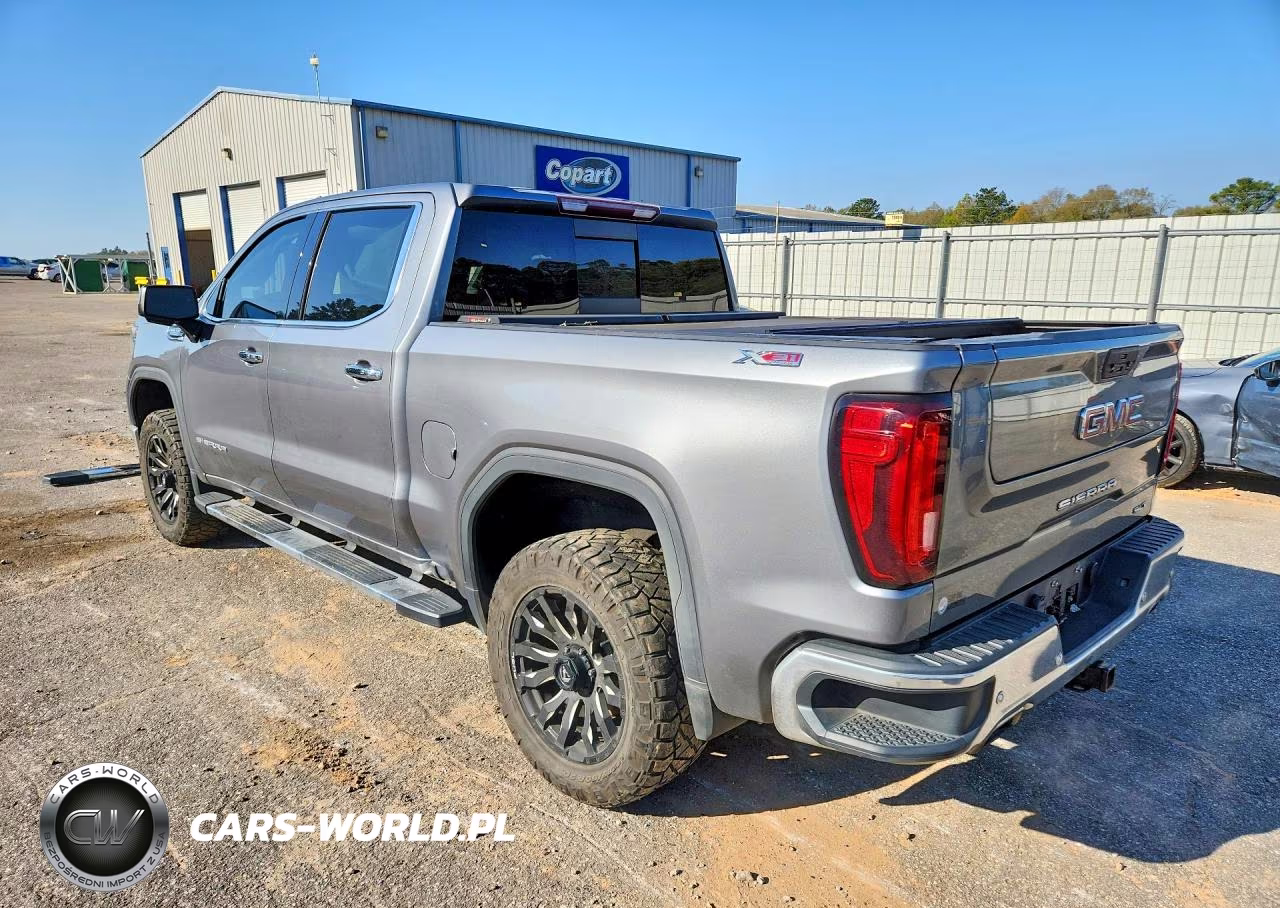 2021 GMC Sierra K1500 Slt VIN:3GTU9DED9MG214545 - 2