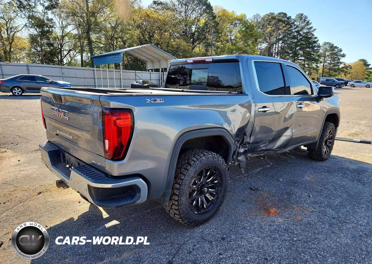 2021 GMC Sierra K1500 Slt VIN:3GTU9DED9MG214545 - 3