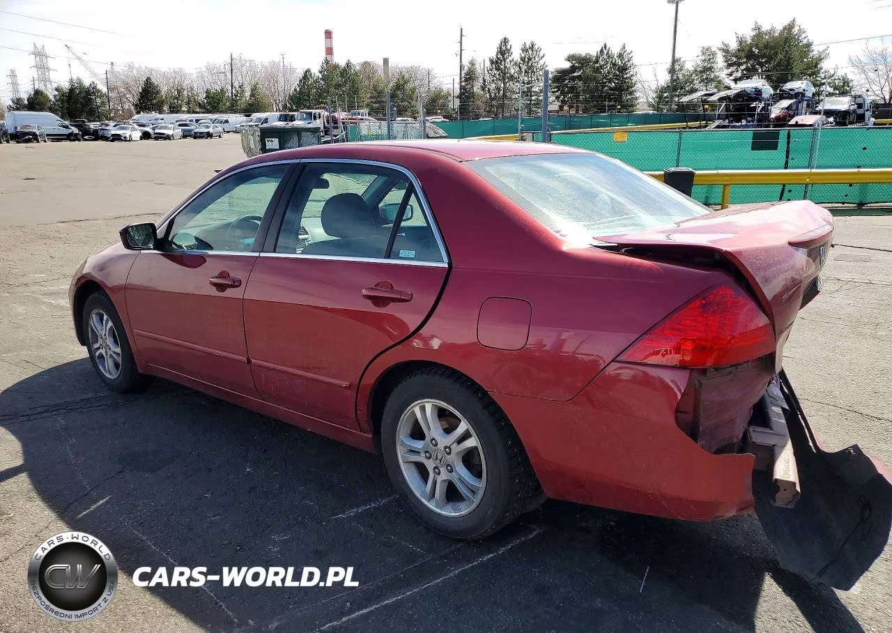 2007 Honda Accord Se VIN:1HGCM563X7A194588 - 2