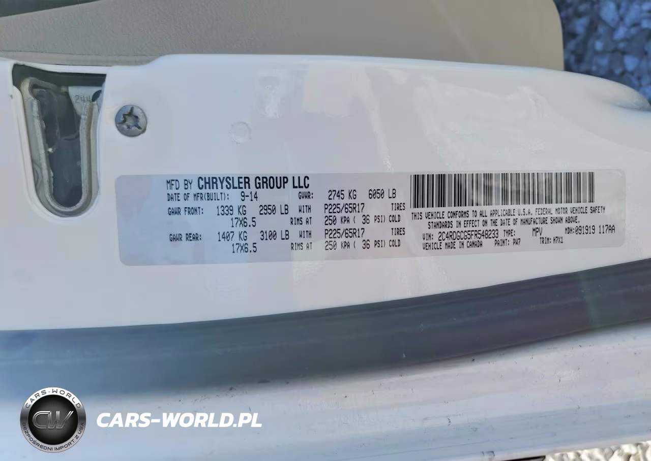 2015 Dodge Grand Caravan Sxt VIN:2C4RDGCG5FR548233 - 13
