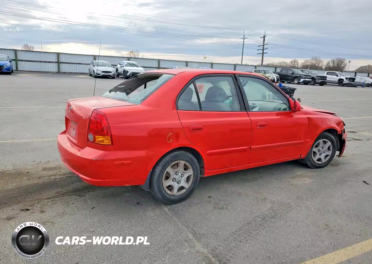 2003 Hyundai Accent Gl VIN:KMHCG45C73U460199 - 3