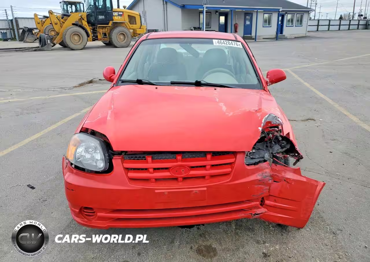 2003 Hyundai Accent Gl VIN:KMHCG45C73U460199 - 5