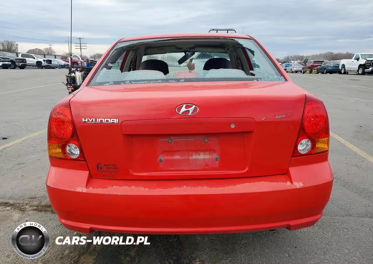 2003 Hyundai Accent Gl VIN:KMHCG45C73U460199 - 6