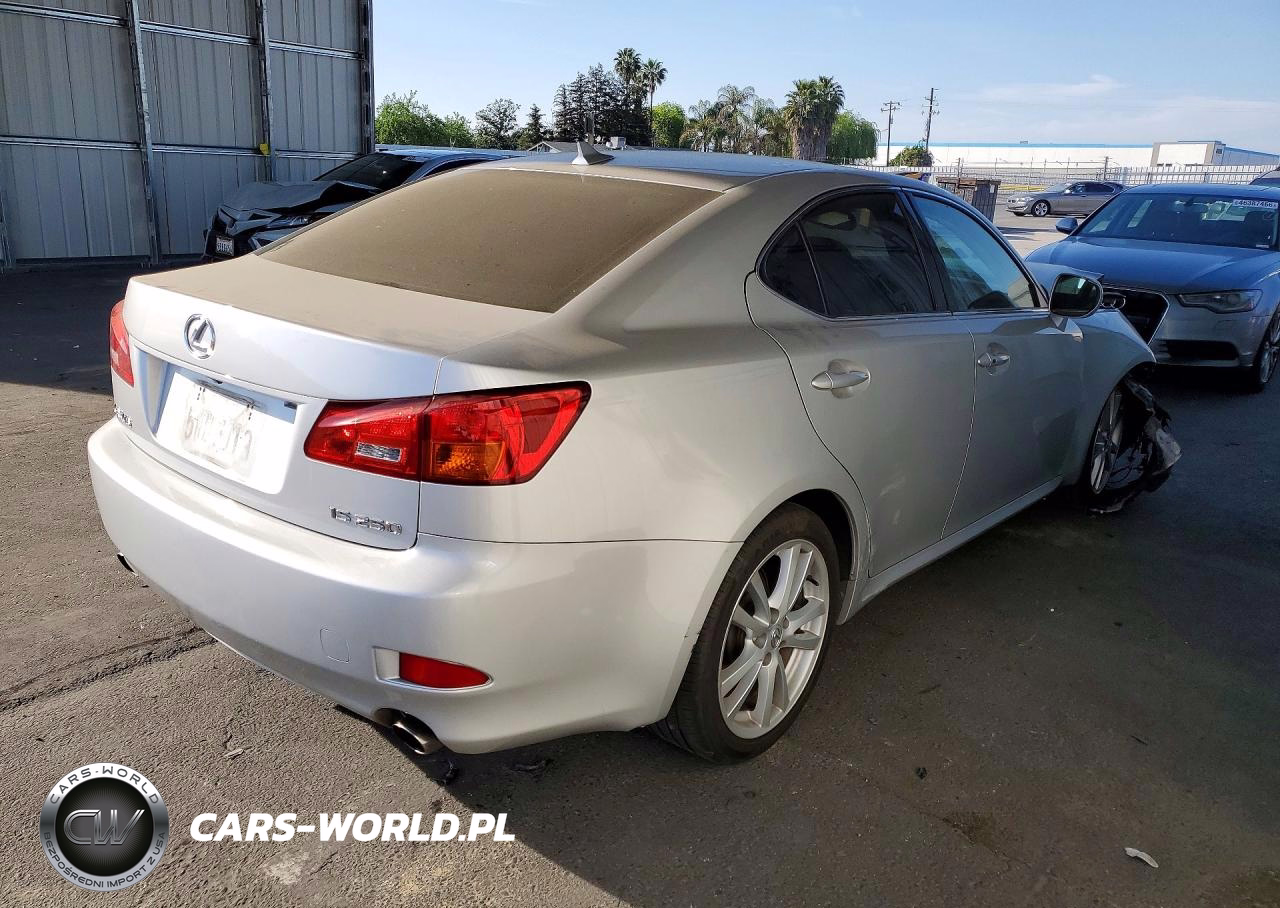 2007 Lexs Is 250 VIN:JTHBK262175029087 - 3