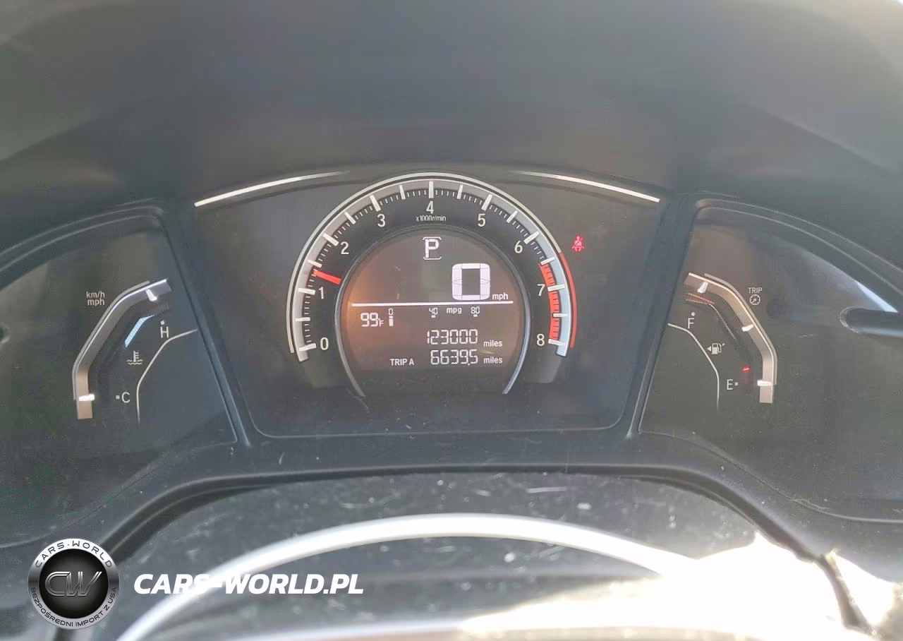 2018 Honda Civic Lx VIN:SHHFK7H21JU427515 - 9