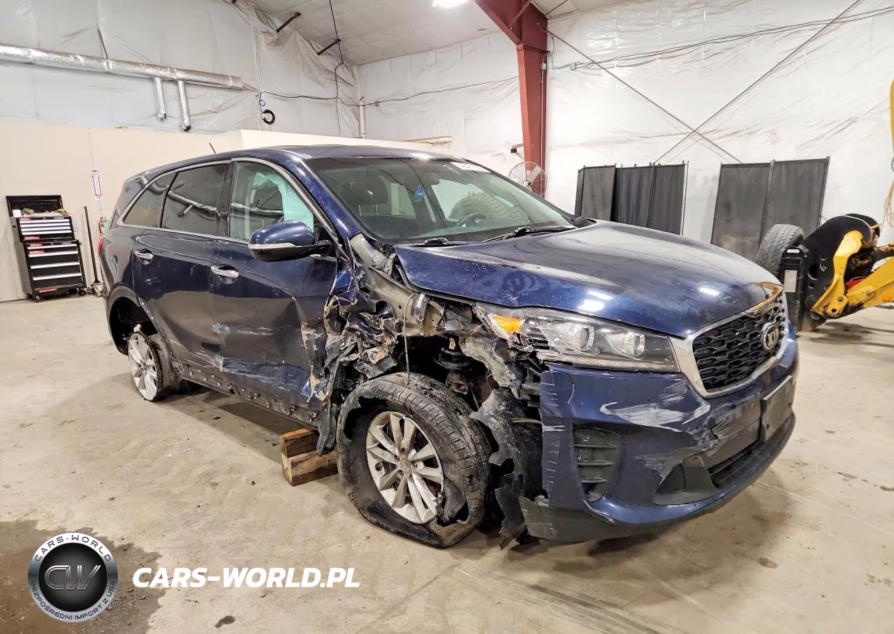 2019 Kia Sorento Lx VIN:5XYPGDA31KG535149 - 4