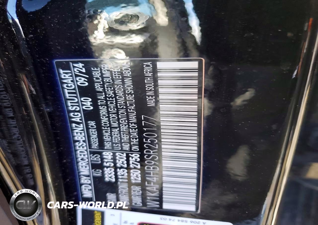 2025 Mercedes-Benz C 300 4Matic VIN:W1KAF4HB9SR250177 - 12