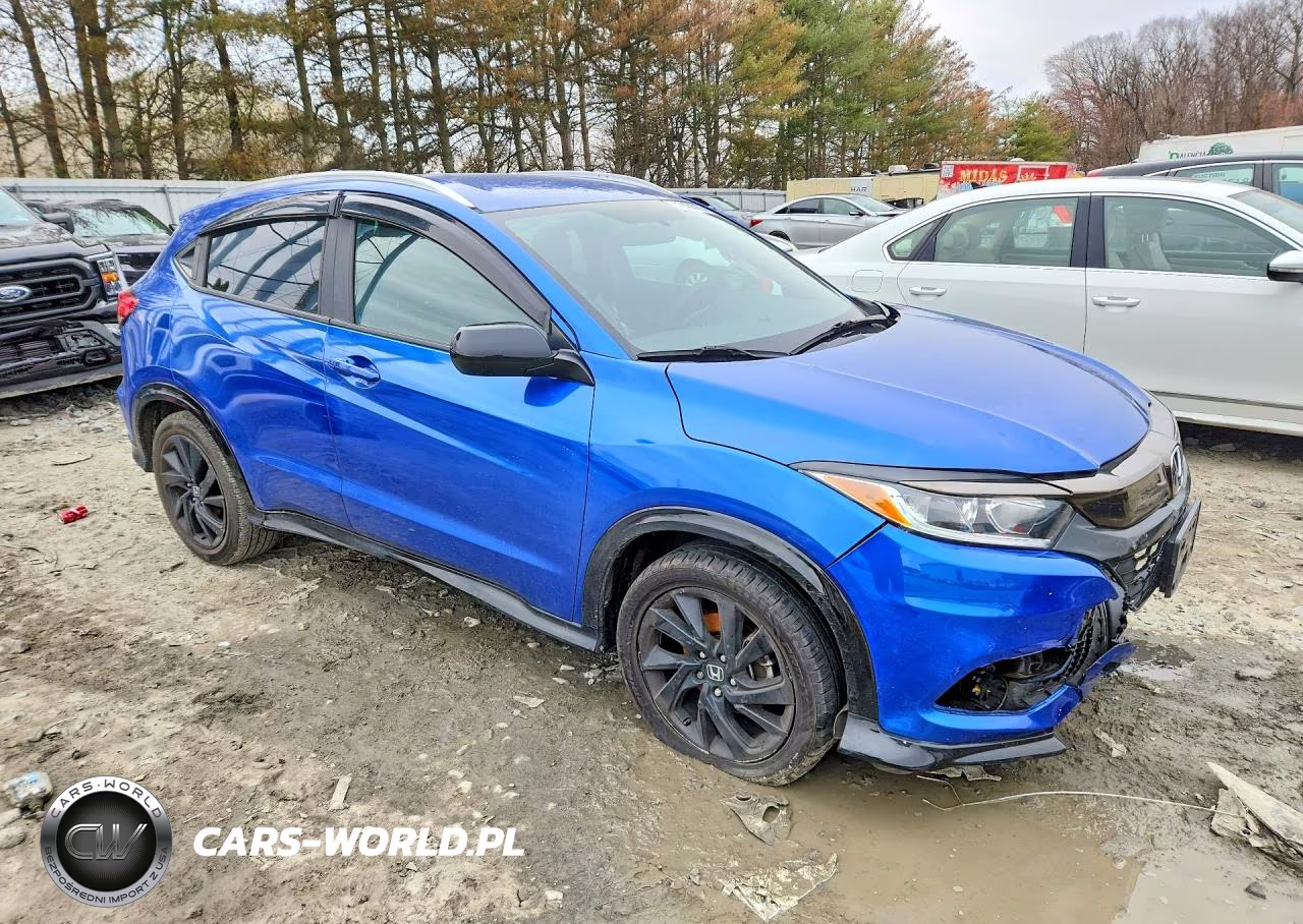 2022 Honda Hr-V Sport VIN:3CZRU6H17NM760260 - 4