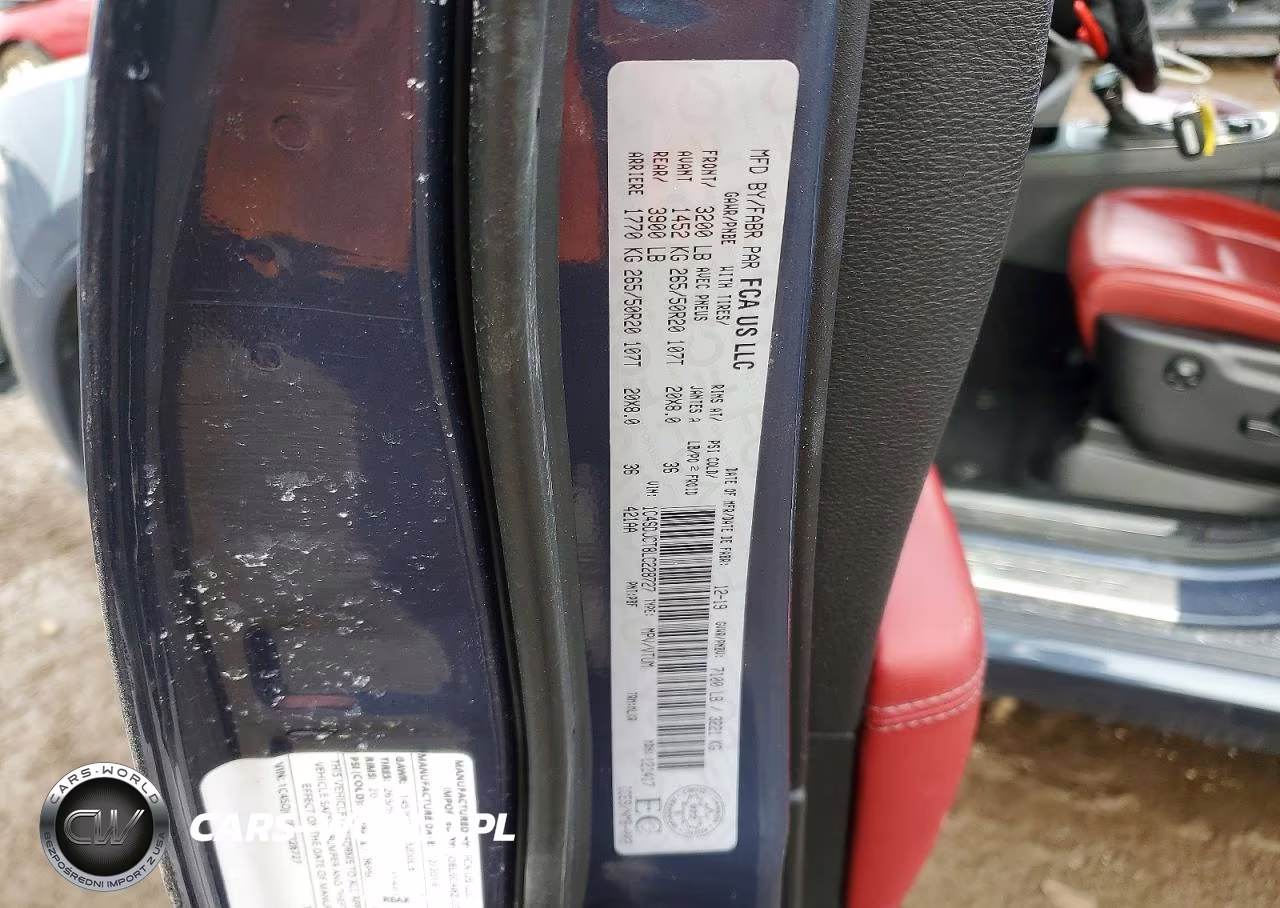 2020 Dodge Durango R VIN:1C4SDJCT8LC228727 - 13