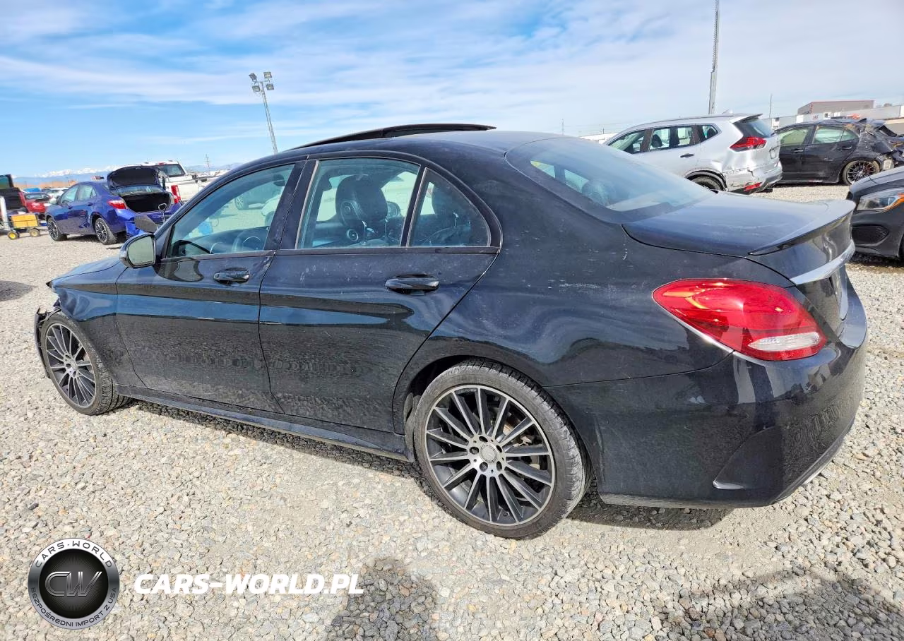 2017 Mercedes-Benz C 300 4Matic VIN:55SWF4KB5HU206604 - 2