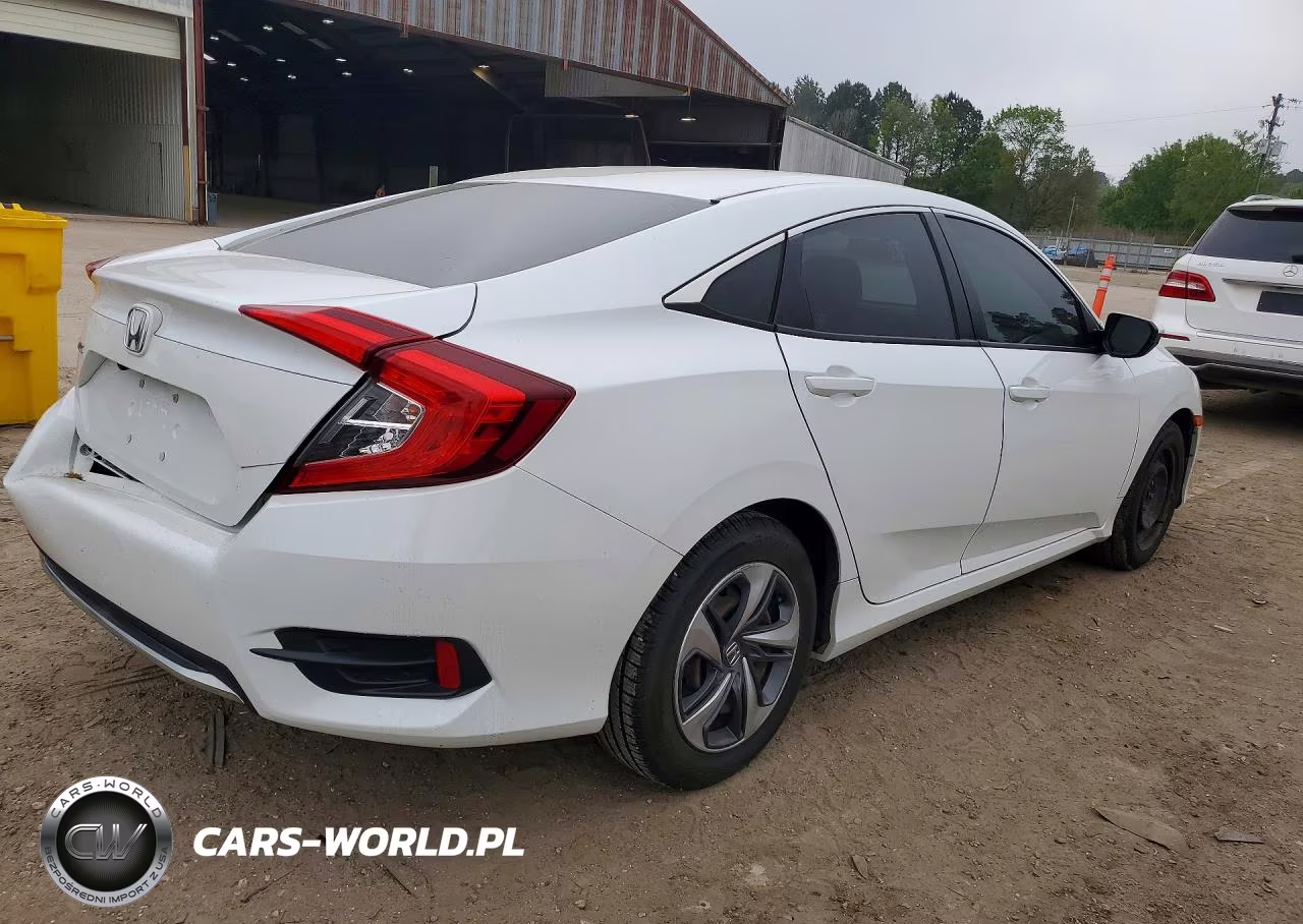 2021 Honda Civic Lx VIN:2HGFC2F68MH550378 - 3