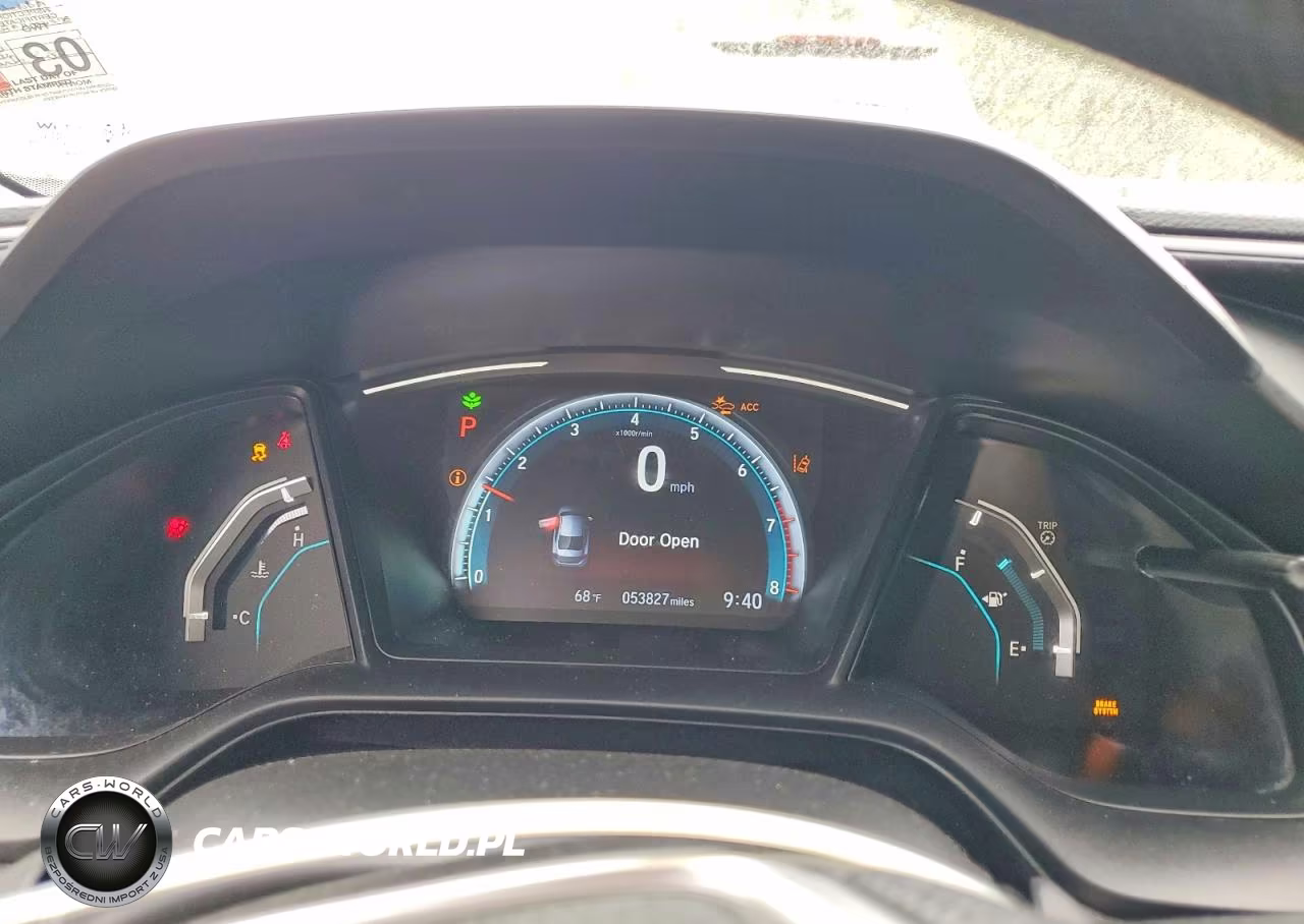 2021 Honda Civic Lx VIN:2HGFC2F68MH550378 - 9