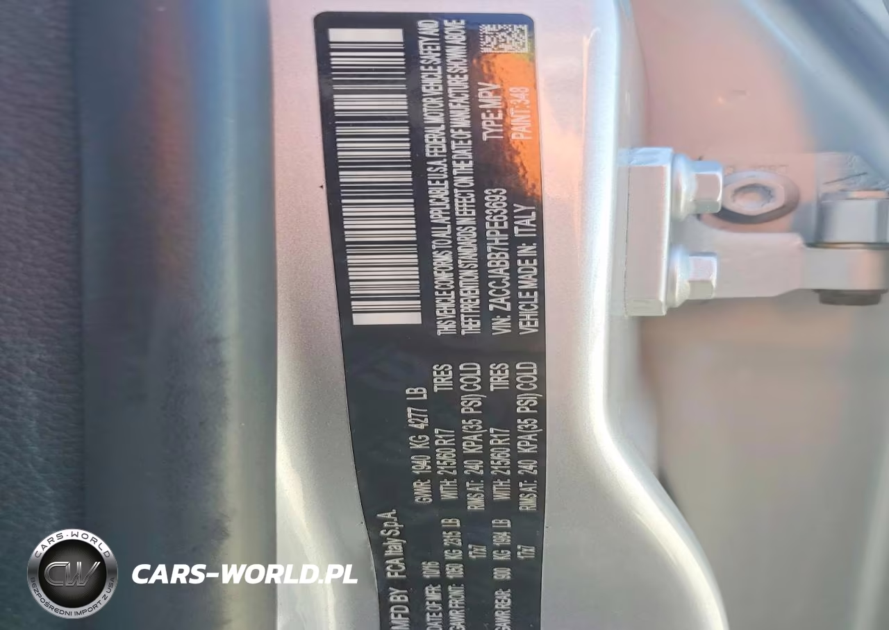 2017 Jeep Renegade Latitude VIN:ZACCJABB7HPE63693 - 13