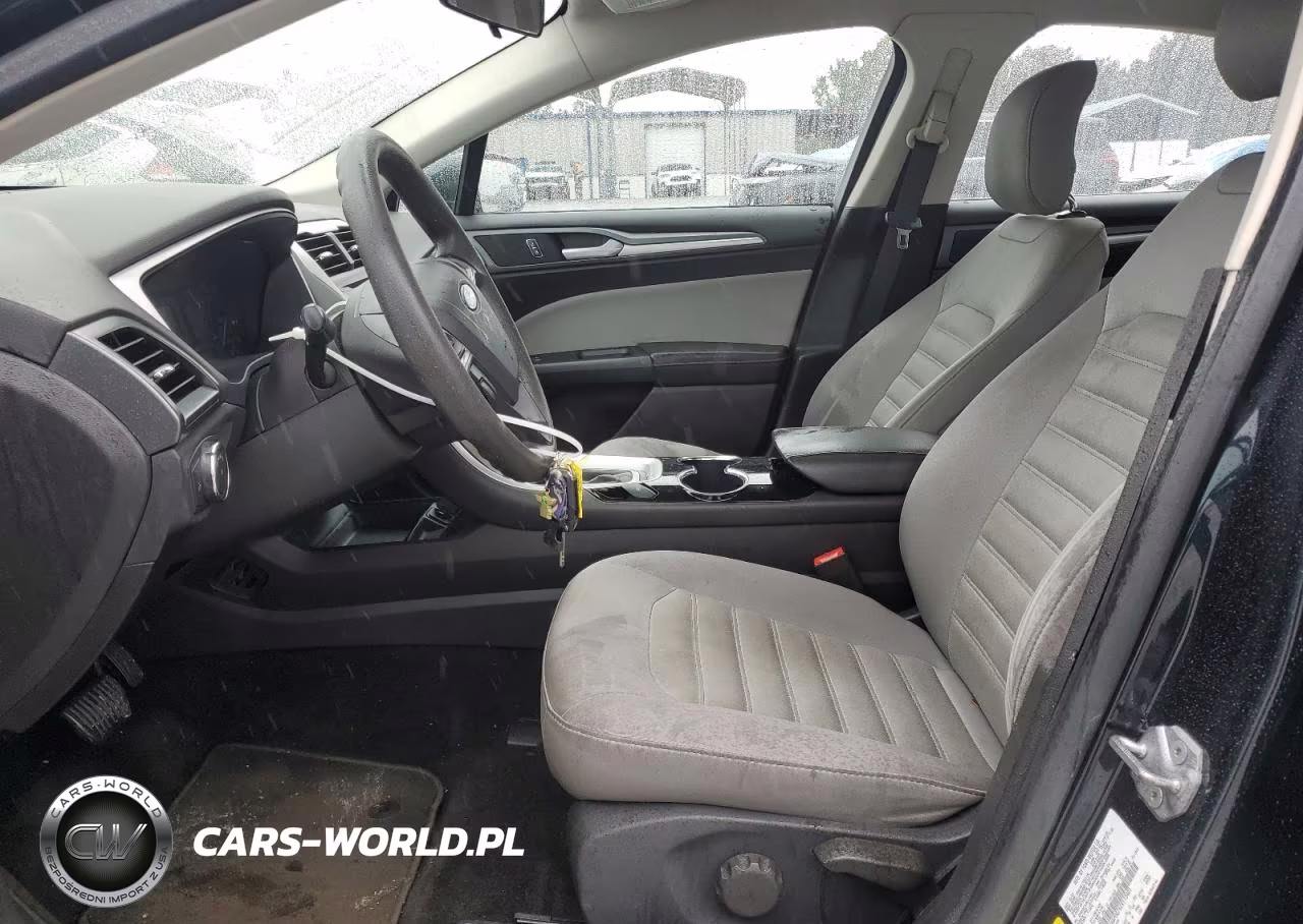 2014 Ford Fusion S VIN:3FA6P0G76ER173401 - 7