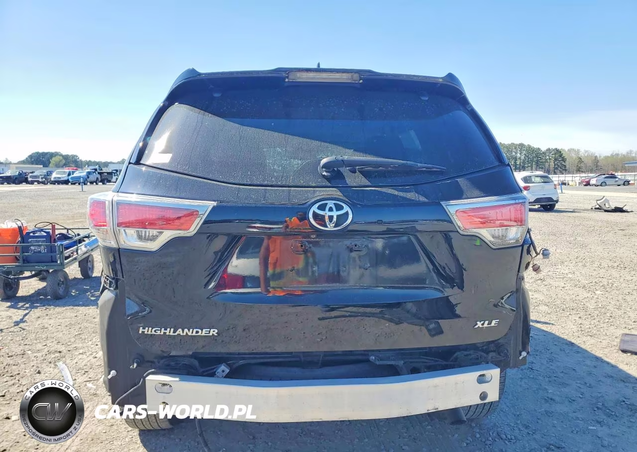 2015 Toyota Highlander Xle VIN:5TDKKRFHXFS079753 - 6