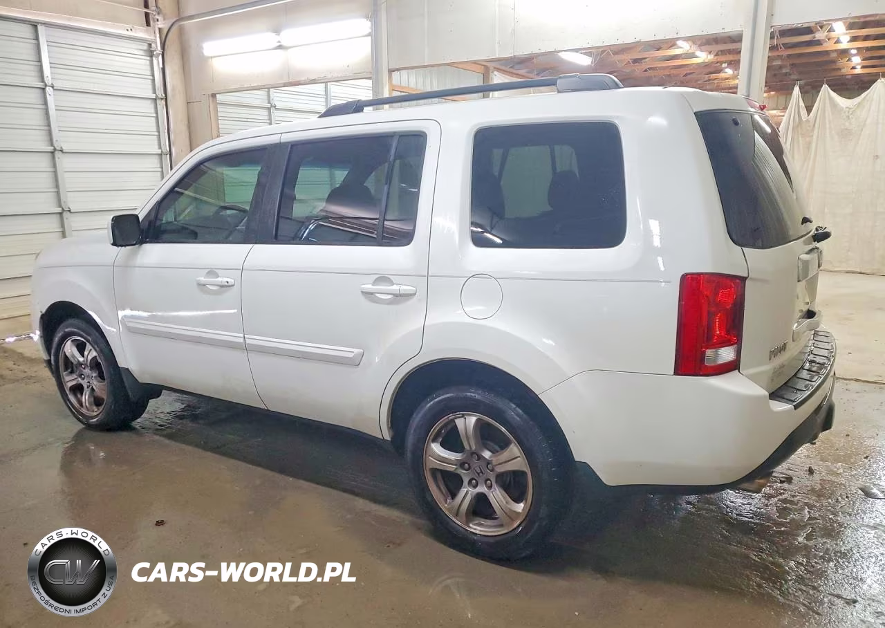 2012 Honda Pilot Exl VIN:5FNYF3H57CB014731 - 2