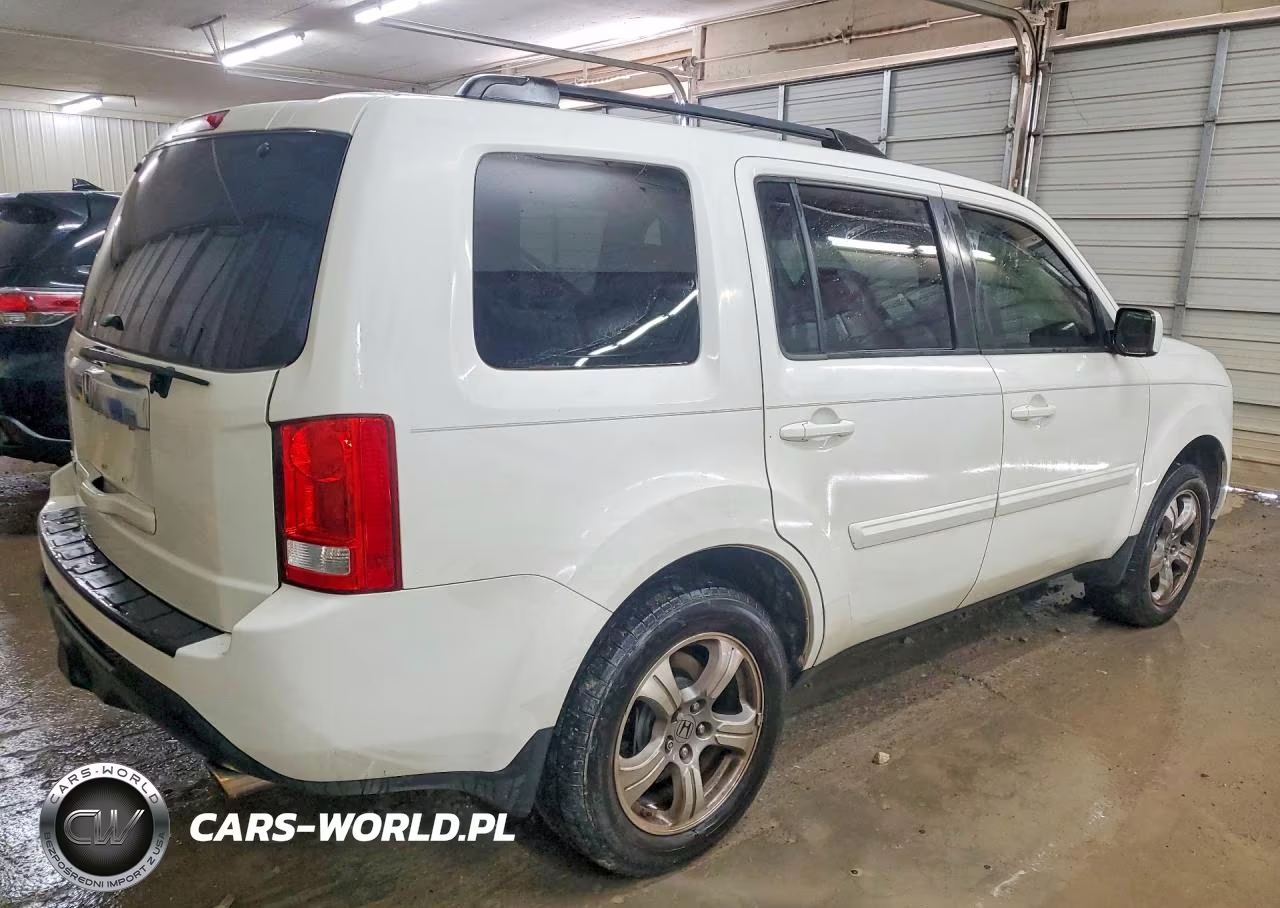 2012 Honda Pilot Exl VIN:5FNYF3H57CB014731 - 3