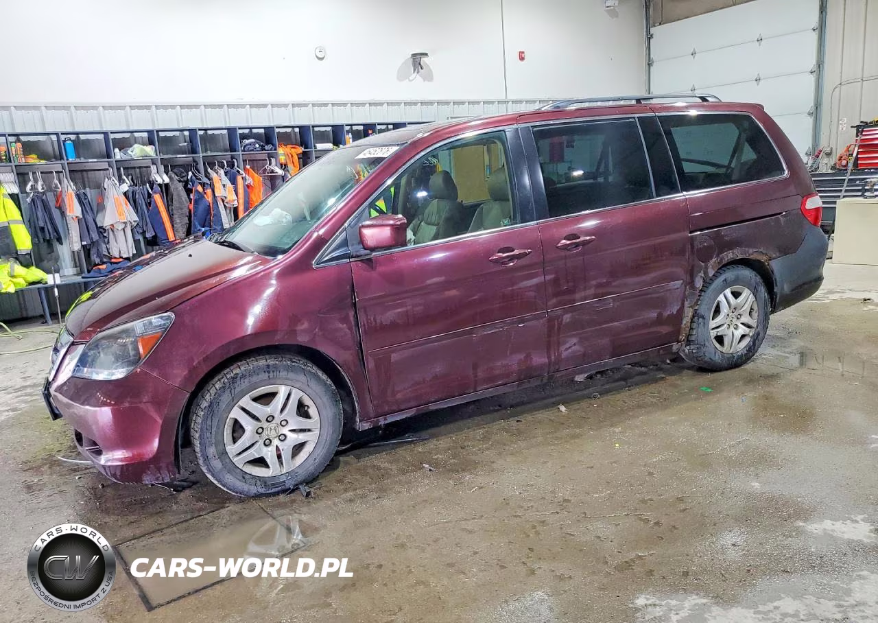 2007 Honda Odyssey Exl VIN:5FNRL38797B127522 - 1