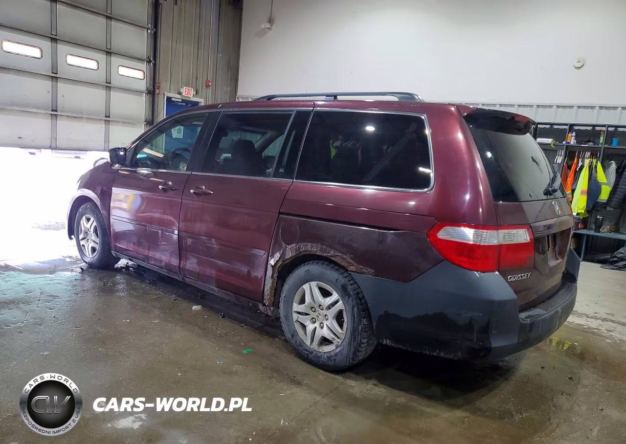 2007 Honda Odyssey Exl VIN:5FNRL38797B127522 - 2