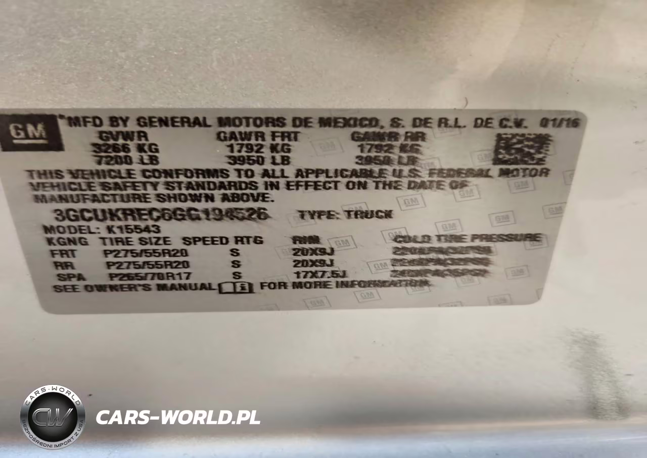 2016 Chevrolet Silverado K1500 Lt VIN:3GCUKREC6GG194526 - 13