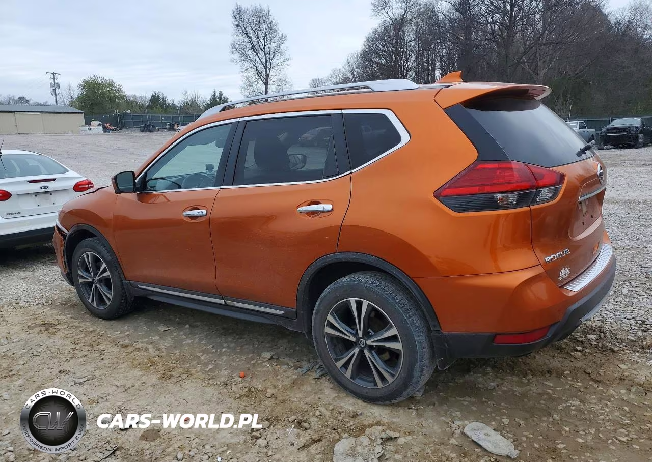 2017 Nissan Rogue Sl VIN:JN8AT2MV2HW011205 - 2