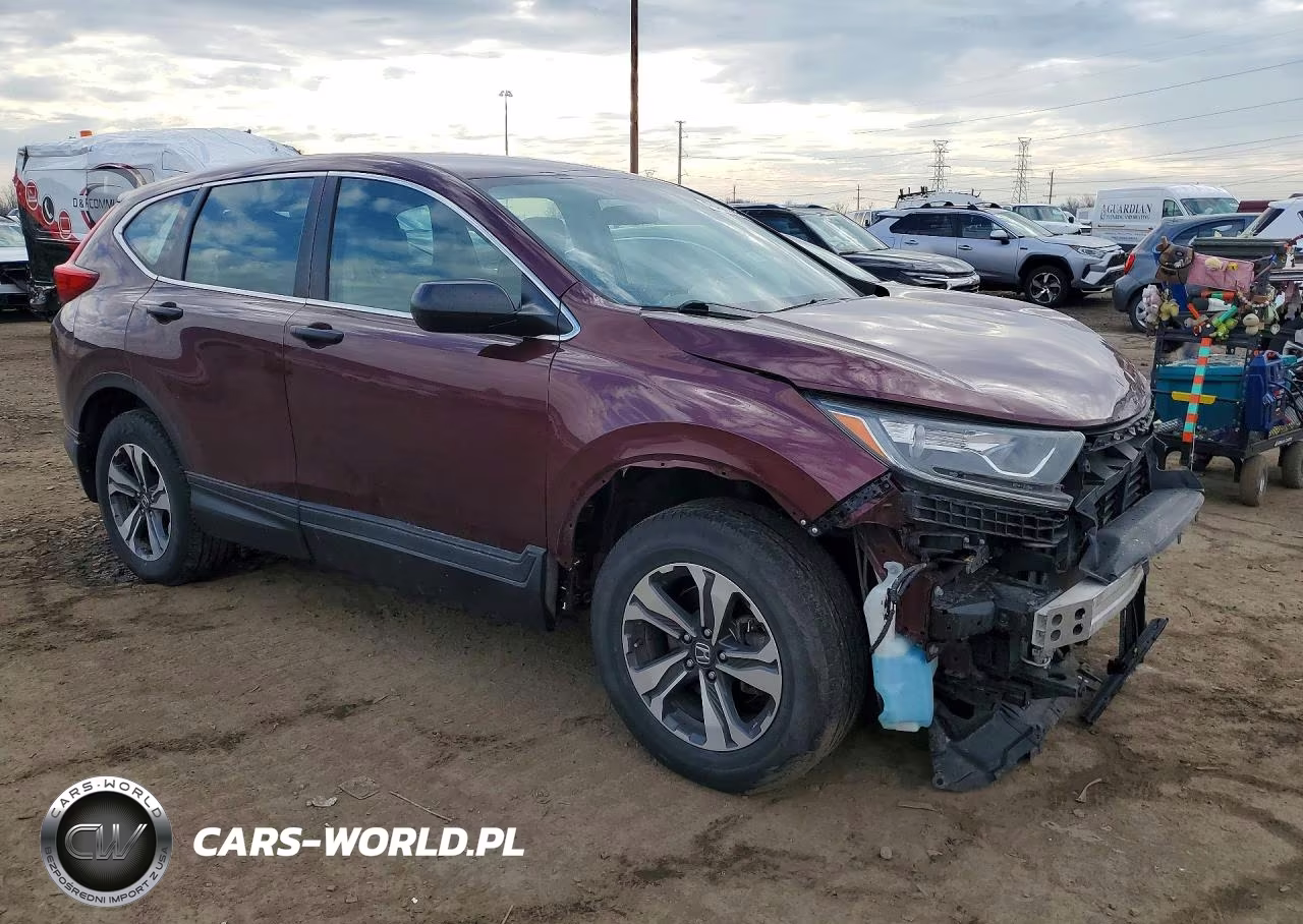 2018 Honda Cr-V Lx VIN:2HKRW6H39JH233919 - 4